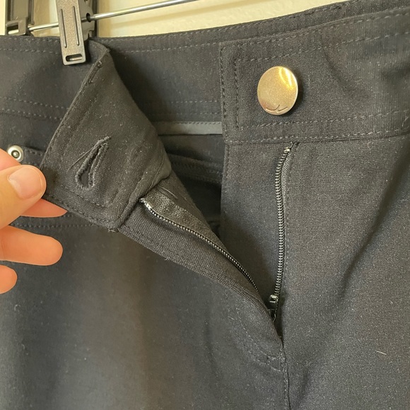 International Concepts Black Ankle Zipper Skinny Jeans Size 10 - Picture 6 of 9